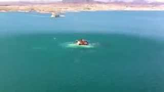 #56 - LAKE MEAD underwater rock blasting excavation