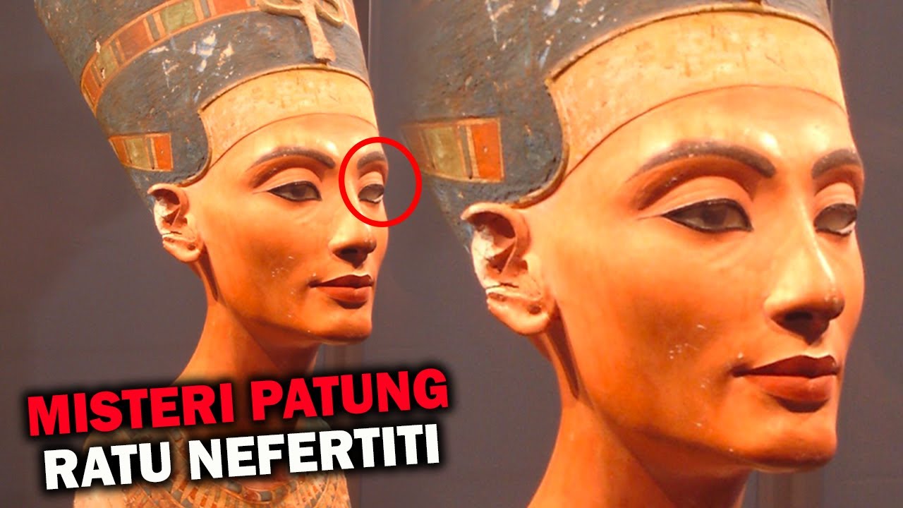what a shock and unexpected inside nefertiti mummy statue