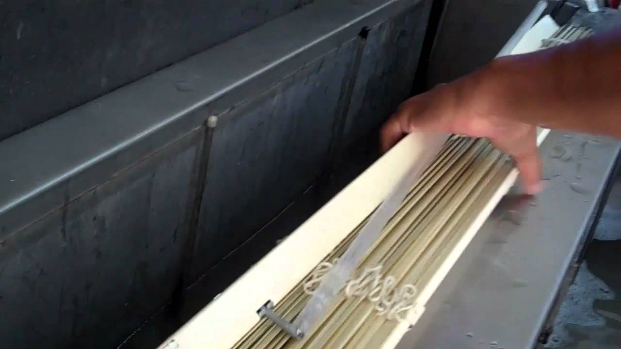 ULTRASONIC CLEANING ALUMINUM HORIZONTAL BLINDS YouTube