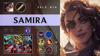 Samira Mid vs Ryze - EUNE Master Patch 26.07