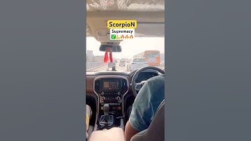 Scorpio N ki Supremacy and Power 🔥 #scorpion #scorpiolover #scorpiopower #yunkesh