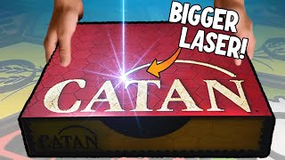 Did I accidentally make the best Catan Board on YouTube | AlgoLaser Delta 40W