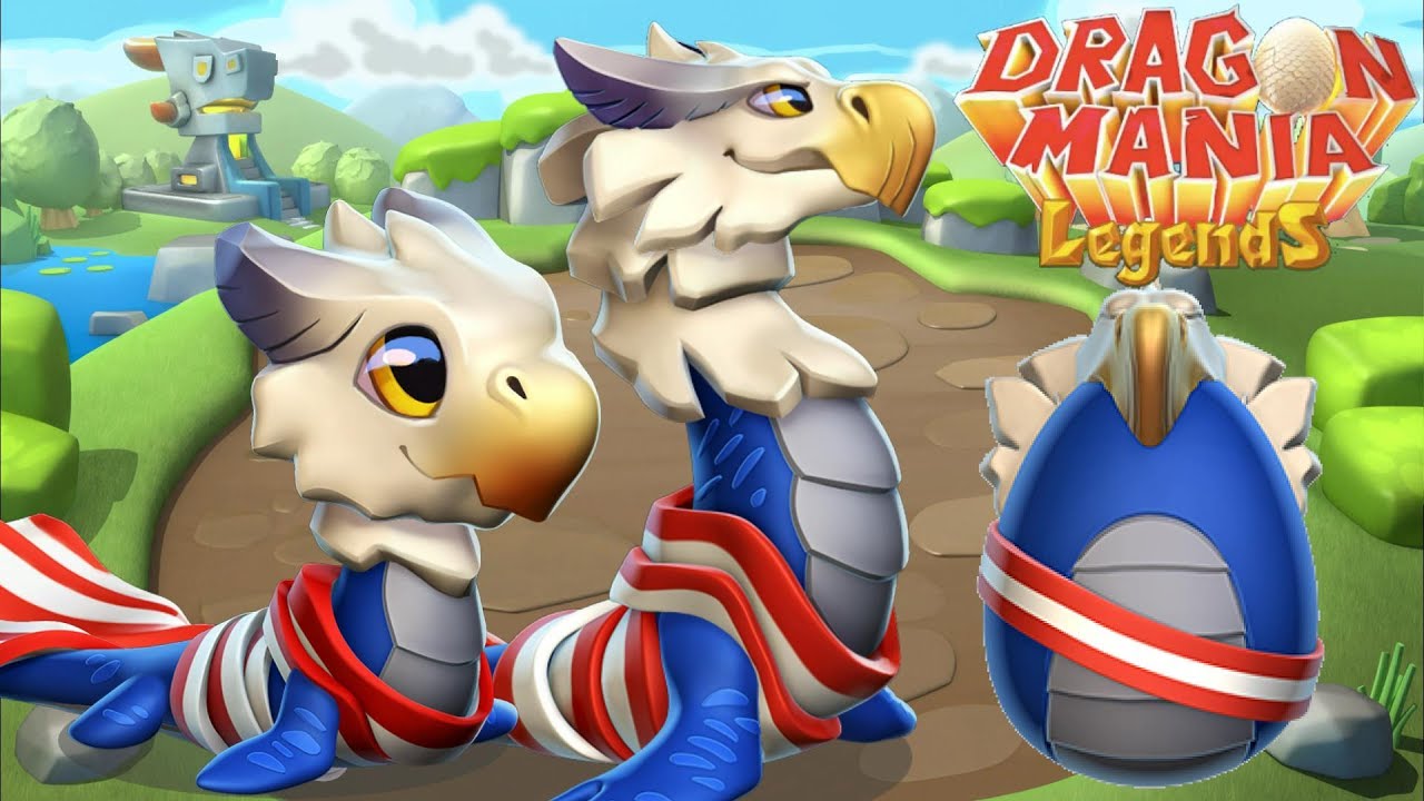NEW RAPTOR DRAGON + Independence Day Gem Spending Event! - DML 