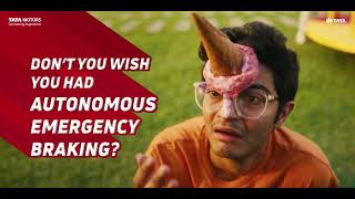 Autonomous Emergency Braking | Tata Harrier and Safari with ADAS