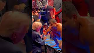 Trump Getting UFC Pumped #shorts #trump #comedy #usa #ufc #viral #new #parody