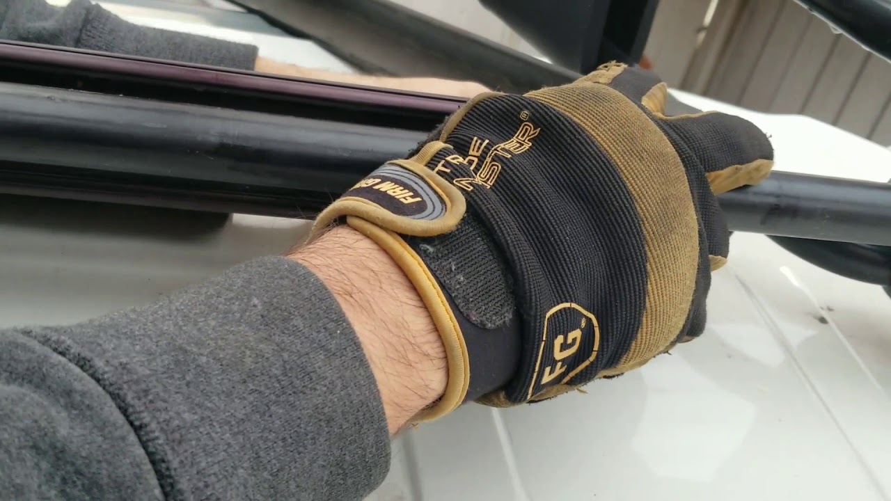 How to install Yakima powder hound 6 ski snowboard rack YouTube