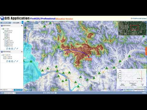 [OpenLayers] 고도(DEM) 단면도(elevation profile) 생성
