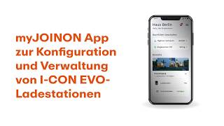 Приложение myJOINON для настройки и управления зарядными станциями I-CON EVO. screenshot 2