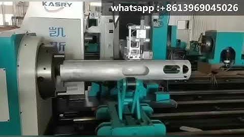 5 Axis CNC Round Pipe Plasma Flame Cutting Beveling Machine | Steel Fabrication