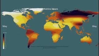 Global Average Sunshine Hours