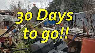 The great clean-up Part 29 - Moving stuff from the house plus lots leaving the yard! 30 Days to go!!