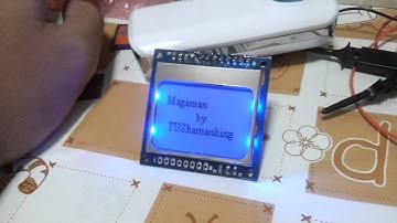 STM32 GLCD 5110 Magaman by TUShamanking ^^