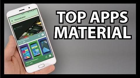 Mejores APPS Material Design - 2016