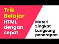 Belajar Pemrograman Web Dasar HTML CSS | File Css Terpisah