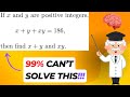 The SECRET Trick to Solve for 2 Variables with ONLY 1 Equation!