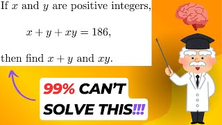 The SECRET Trick to Solve for 2 Variables with ONLY 1 Equation!