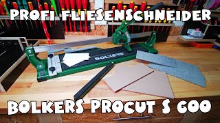 Jokosit Profi-Cut Max tegelsnijder | snijlengte 900 mm | kogellager-snijwiel