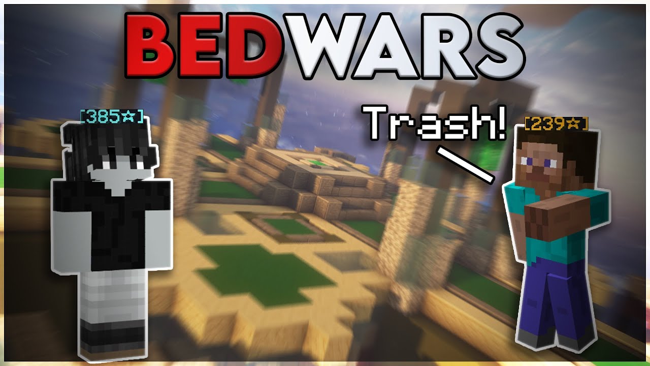 "Clutching" against a toxic sweat... (Hypixel Bedwars)