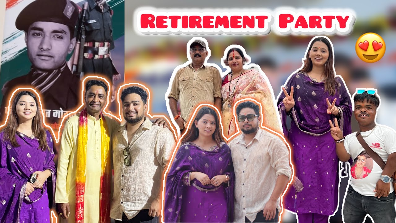 उत्तराखण्ड के  फेमस सिंगर की रिटायरमेंट पार्टी का शानदार व्लॉग 🎉🇮🇳​ @foujilalitmohanjoshi2617 #vlog 