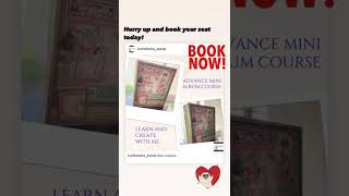 Interactive scrapbook mini album | Learn today | Full walkthrough on channel 📔📒📚