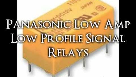 Kizoa Video Editor - Movie Maker: Panasonic PCB Mount Signal Relays by E Control Devices
