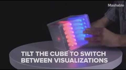 This L3D cube is the new lava lamp