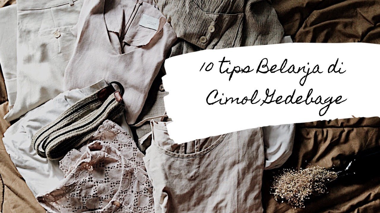  thrift  shopping di Cimol Gedebage  tips belanja di 