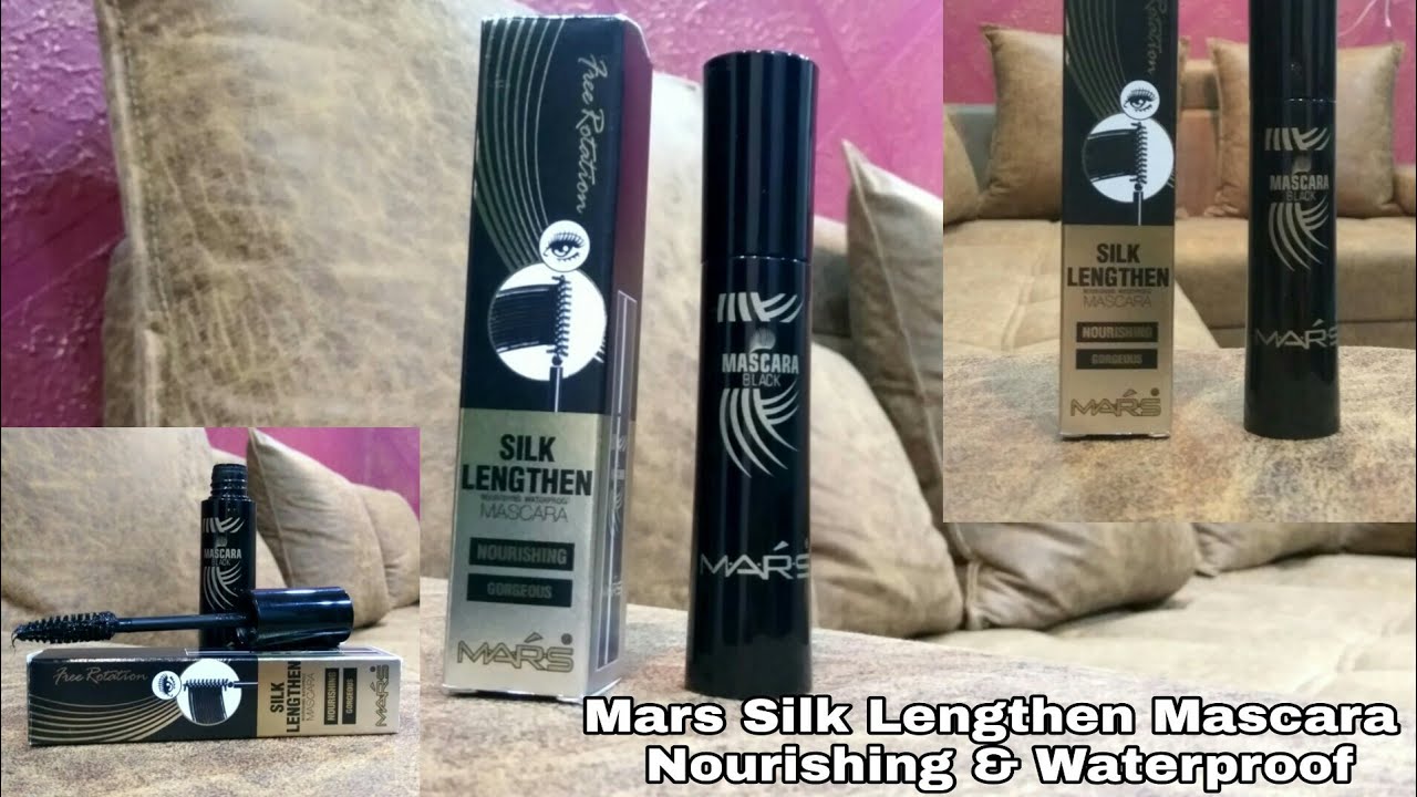 Mars Silk Lengthen Mascara Nourishing & Waterproof Review ।।Affordable & Long Lasting Mascara।।