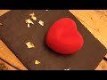 Coeur de st valentin fraise framboise matcha