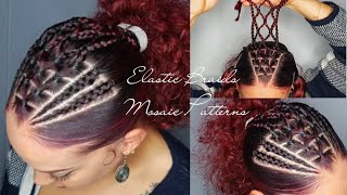 Celebrity Inspiration Tresses  Elastic Braids Mosaic Patterns Wealth