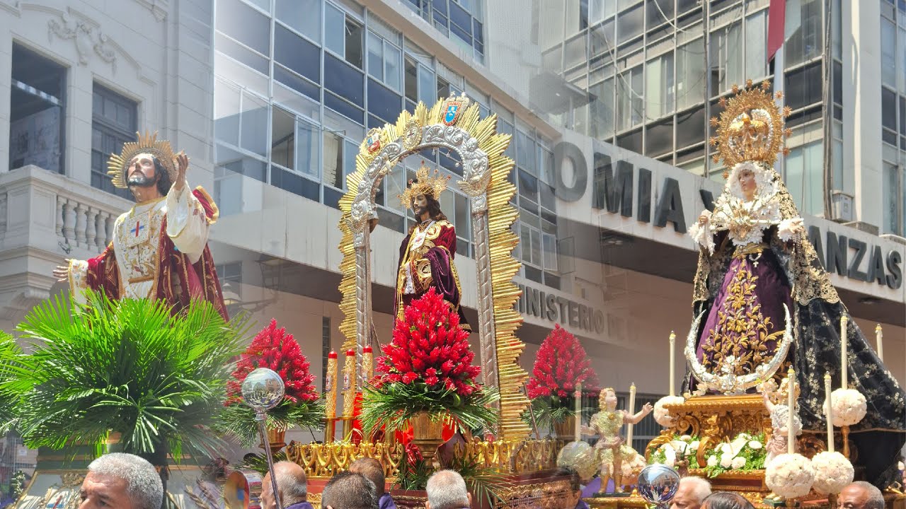 Recorrido procesional Jesús Nazareno Cautivo de Trinitarias, Domingo de Ramos - Lima 2024