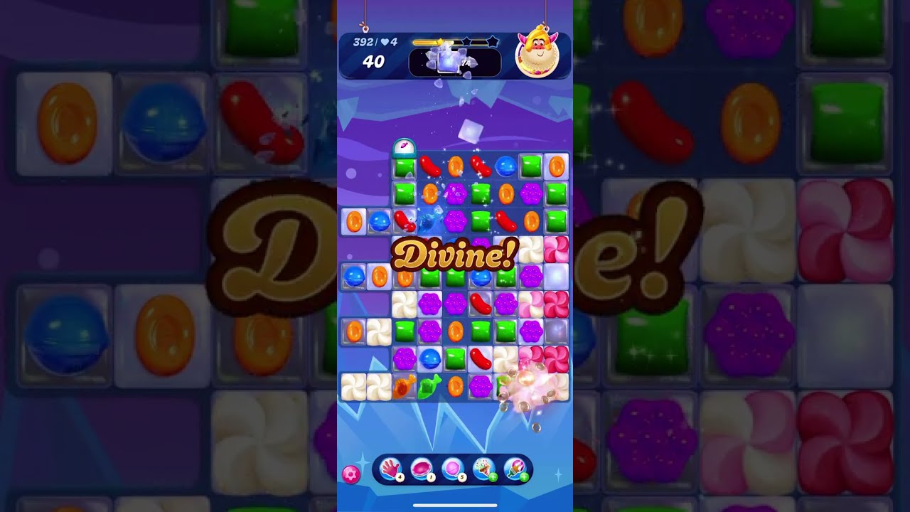 [Candy Crush Saga] Level 392 (Nightmare) No Boosters #HappyNewYear2026 #Coundown #เล่นเกมข้ามปี