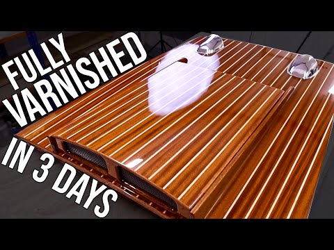 Video: Transparent epoxy varnish