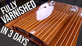 How To Varnish Wood Quickly | Fast Epoxy Clear Coating Method