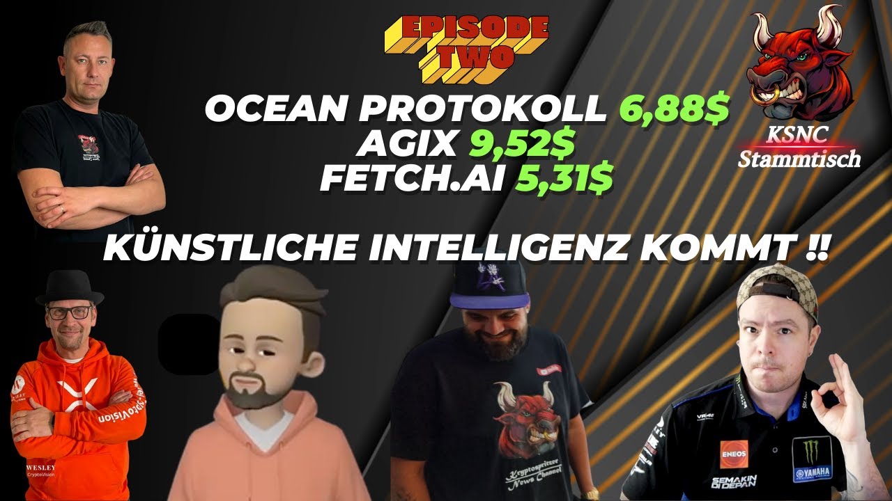 🚀AI🚀Fetch.AI - Ocean Protokoll - AGIX‼️KI ist die Zukunft ⁉️Krypto Talk