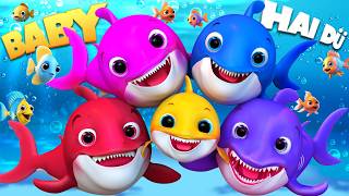 Baby Shark - Happy Ocean Musical Fun! 🦈🐠🎶 Songs for Kids | Bei Bei - Nursery Rhymes