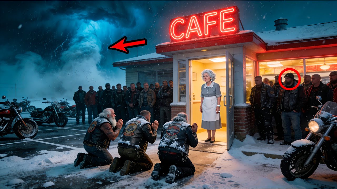 She Saved 50 Freezing Hells Angels from a Blizzard, What 2,000 Bikers Did Next Made National News