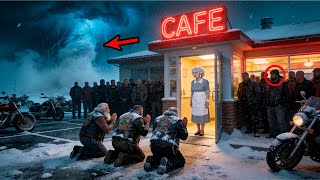 She Saved 50 Freezing Hells Angels from a Blizzard, What 2,000 Bikers Did Next Made National News