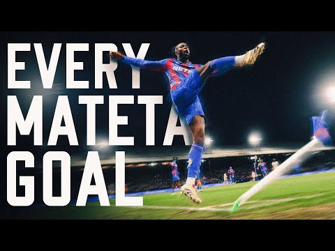 BOOM! Jean-Philippe MATETA 💥🚩| Every Goal for Crystal Palace