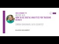 R-Ladies Bucharest (English) - How to use Digital Analytics for tracking using R,  Simona Grădinaru