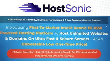 HostSonic 2.0 Review 🔥 Host Unlimited Websites with ZERO Monthly Fees!