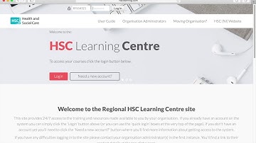 Logging in to your e-Learning account