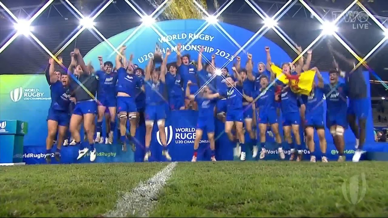 France lift the World Rugby U20 Championship!