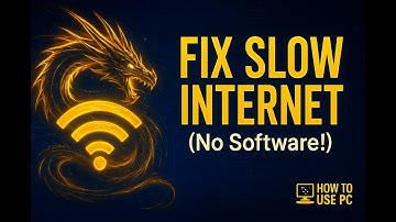 How to Fix Slow Internet on Windows — 5 Easy Tricks That Actually Work ⚡