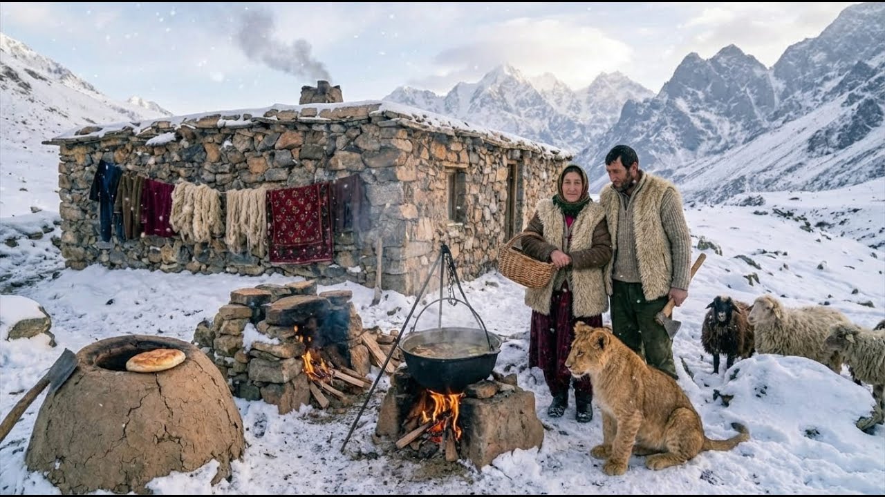 Winter in the Afghan Mountains: How a Simple Family Gave a Tiger Cub a Chance