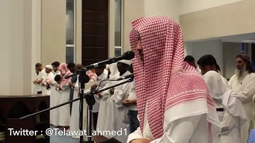 بعد غياب طويل يعود القارئ أحمد العبيد إلى المقام اللامي بأداء رائع