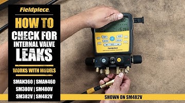 SMAN® Manifold Valve Leak Test | SMAN360, SMAN460, SM380V, SM480V, SM382V, SM482V