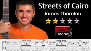 The Streets of Cairo by James Thornton | Classical Guitar Tutorial + Sheet & Tab