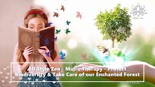 8D Style Zen -  Music Therapy - Protect Biodiversity & Take Care of our Enchanted Forest