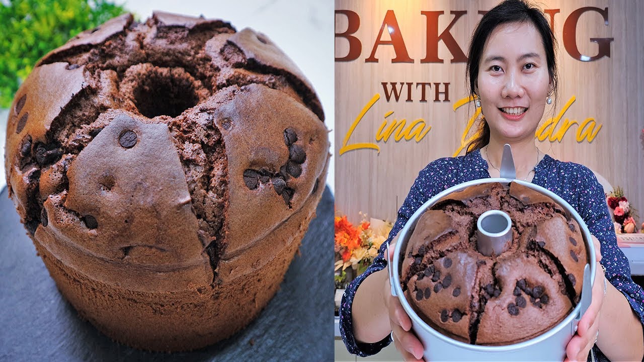 Resep Chocolate Chiffon Cake Lembut, Moist, Nyoklat banget!!